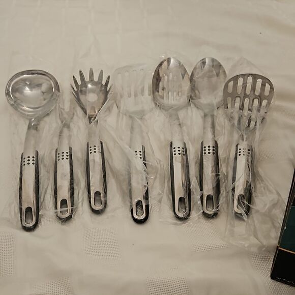 HP Cortona kitchen 7 Pieces Tool Set Finest Quality 18/8 Stainless Steel - Picture 16 of 16